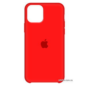 Чехол-накладка Silicone Case (AA) для iPhone 11 Pro Красный (Chinese Red) 0088576307p фото | SOTAFON