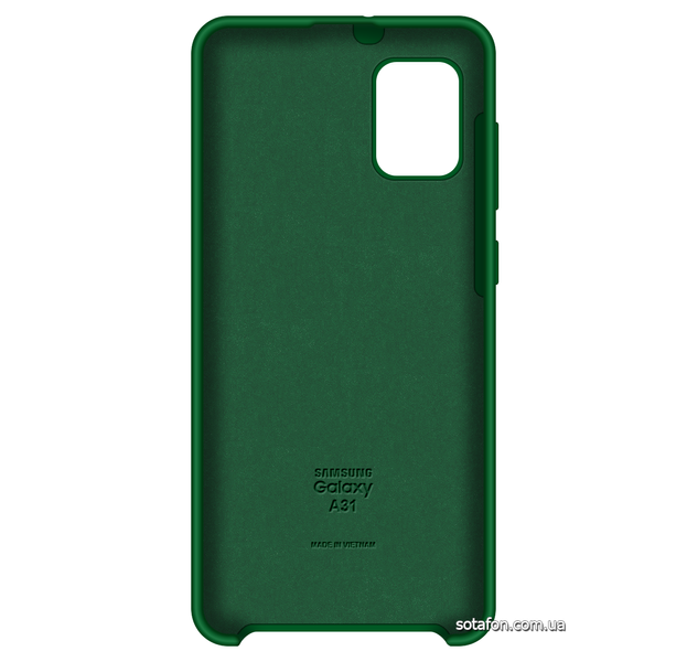 Чохол-накладка Silicone Cover (AA) для Samsung Galaxy A31 SM-A315F Зелений 0088576260p фото | SOTAFON