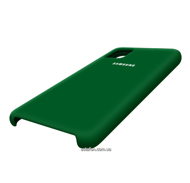 Чохол-накладка Silicone Cover (AA) для Samsung Galaxy A31 SM-A315F Зелений 0088576260p фото | SOTAFON