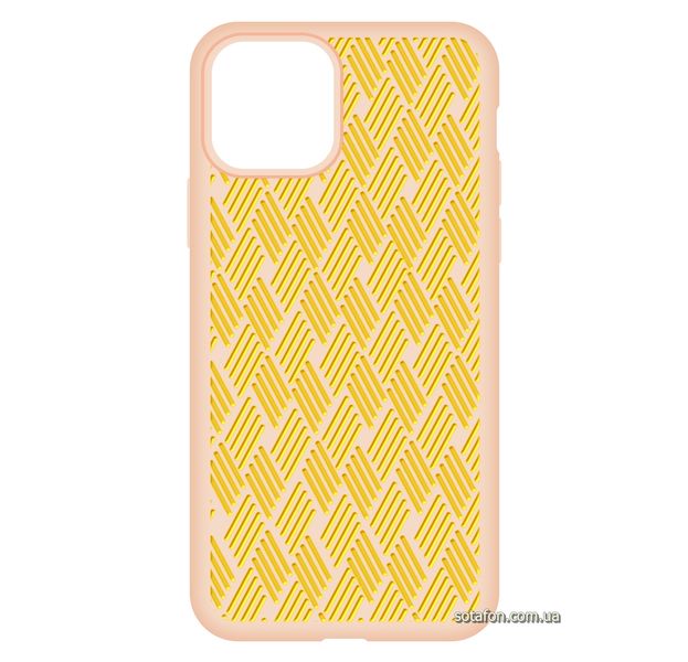 Чехол-накладка Silicone Weaving Case для iPhone 11 Pro Светло-розовый 1012553 фото