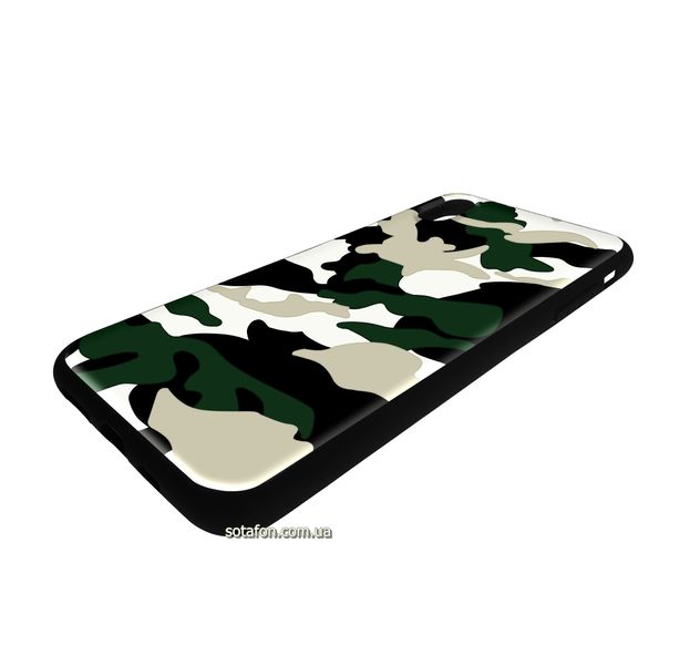 Чехол-накладка TPU Camouflage Case для iPhone Xs Max Белый 1001000381 фото