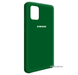 Чохол-накладка Silicone Cover (AA) для Samsung Galaxy A31 SM-A315F Зелений 0088576260p фото 4 | SOTAFON