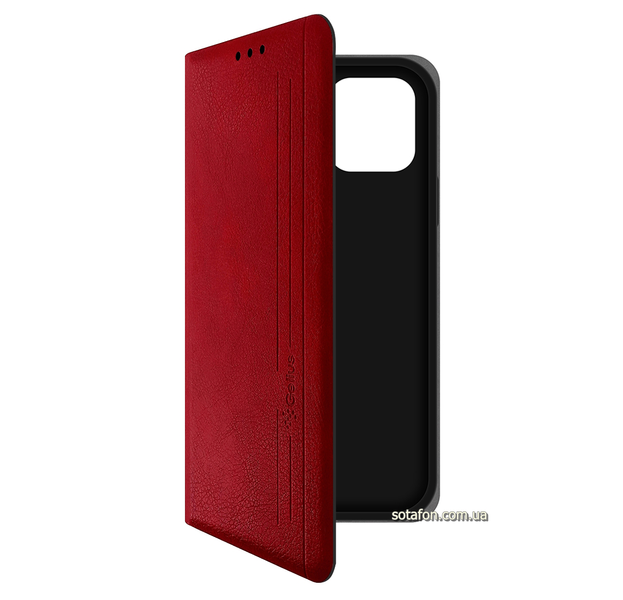 Чехол-книжка Gelius Book Cover Leather New для iPhone 12 / 12 Pro Красный 0088576221p фото