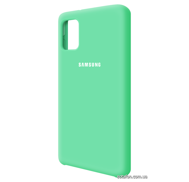 Чохол-накладка Silicone Cover (AA) для Samsung Galaxy A31 SM-A315F М&rsquo;ятний 0088576261p фото | SOTAFON