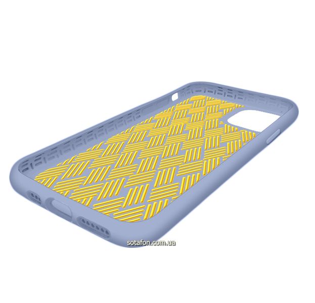 Чехол-накладка Silicone Weaving Case для iPhone 11 Pro Светло-фиолетовый 1012552 фото