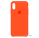 Чохол-накладка Silicone Case (AA) для iPhone X / Xs Помаранчевий 0088576308p фото 1 | SOTAFON