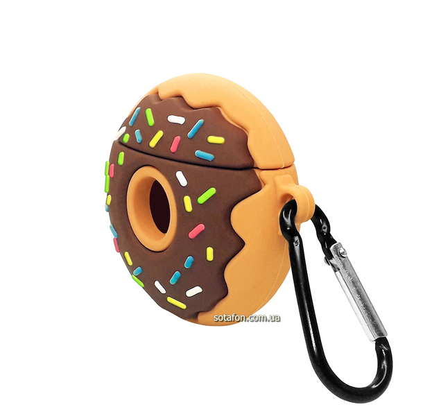 Чехол для наушников Donut Case для AirPods 1 / 2 Коричневый 0088576172p фото