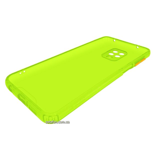 Чехол-накладка TPU Acid Color Case для Xiaomi Redmi Note 9s / Note 9 Pro / Note 9 Pro Max Лаймовый зеленый 1001000341 фото