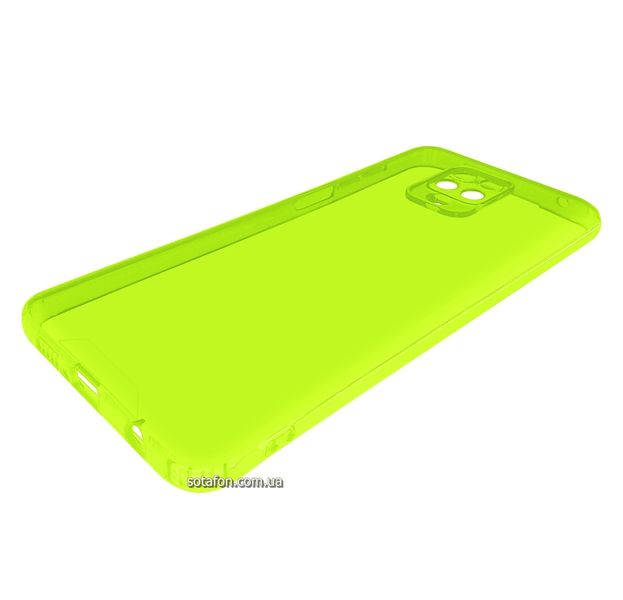 Чехол-накладка TPU Acid Color Case для Xiaomi Redmi Note 9s / Note 9 Pro / Note 9 Pro Max Лаймовый зеленый 1001000341 фото