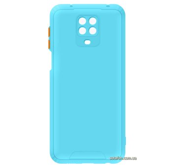 Чохол-накладка TPU Acid Color Case для Xiaomi Redmi Note 9s / Note 9 Pro / Note 9 Pro Max Блакитний 1001000343 фото