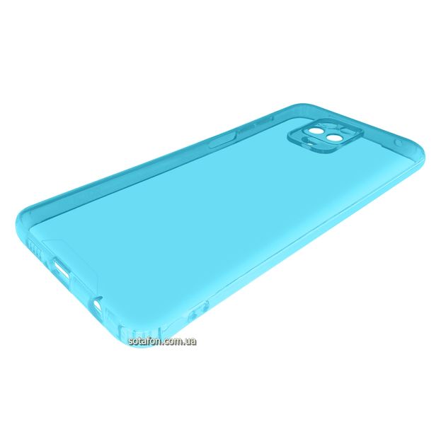 Чехол-накладка TPU Acid Color Case для Xiaomi Redmi Note 9s / Note 9 Pro / Note 9 Pro Max Голубой 1001000343 фото