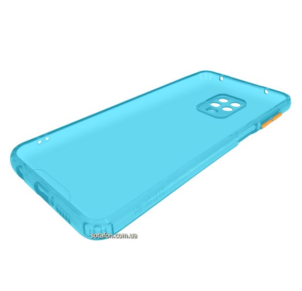 Чехол-накладка TPU Acid Color Case для Xiaomi Redmi Note 9s / Note 9 Pro / Note 9 Pro Max Голубой 1001000343 фото