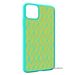 Чехол-накладка Silicone Weaving Case для iPhone 11 Pro Max Бирюзовый 1012555 фото 4