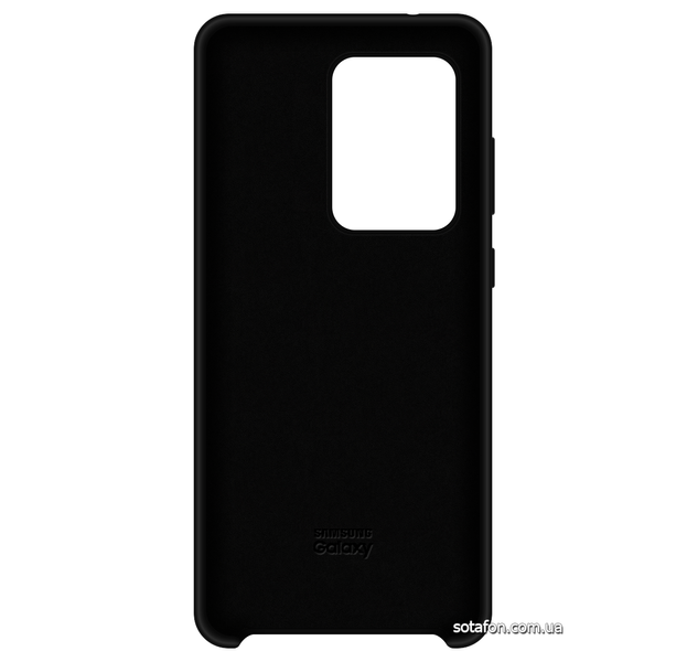 Чехол-накладка Silicone Cover (AA) для Samsung Galaxy S20 Ultra SM-G988 Черный 0088576264p фото | SOTAFON