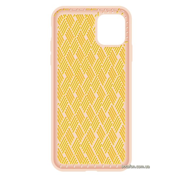 Чехол-накладка Silicone Weaving Case для iPhone 11 Pro Max Светло-розовый 1012556 фото