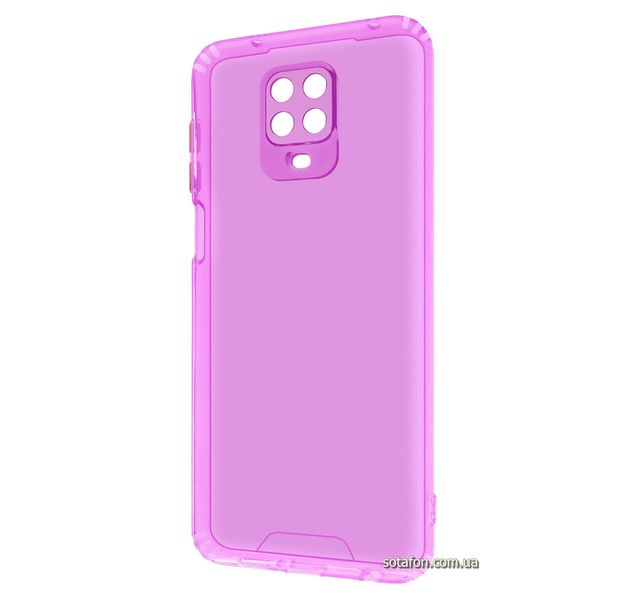 Чехол-накладка TPU Acid Color Case для Xiaomi Redmi Note 9s / Note 9 Pro / Note 9 Pro Max Фиолетовый 1001000342 фото