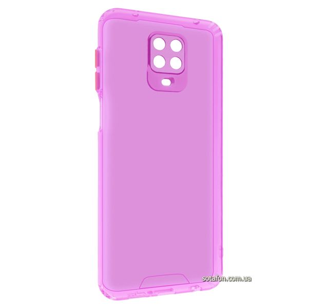 Чехол-накладка TPU Acid Color Case для Xiaomi Redmi Note 9s / Note 9 Pro / Note 9 Pro Max Фиолетовый 1001000342 фото