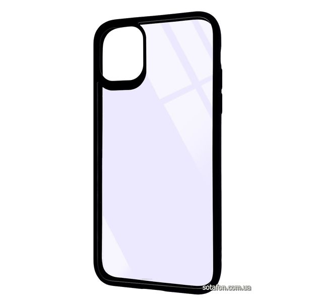 Чехол-накладка TPU+PC Colored Edge Case для iPhone 11 Черный 1001000395 фото