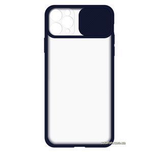 Чохол-накладка TPU+PC Camera Protect Matte Case для iPhone 11 Pro Max Темно-синій 1001000317 фото | SOTAFON