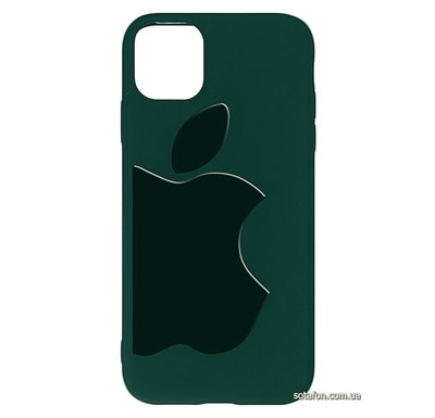 Чохол-накладка TPU Big Apple Case для iPhone 11 Pro Темно-зелений 1001000347 фото
