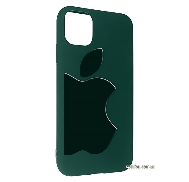 Чехол-накладка TPU Big Apple Case для iPhone 11 Pro Темно-зеленый 1001000347 фото