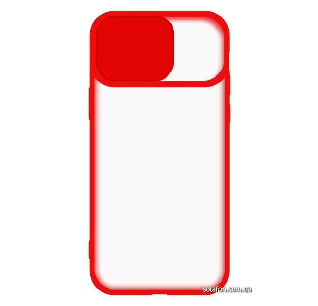 Чохол-накладка TPU+PC Camera Protect Matte Case для iPhone 12 mini Червоний 1001000321 фото