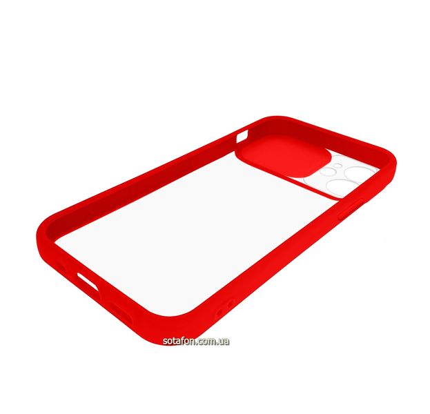 Чехол-накладка TPU+PC Camera Protect Matte Case для iPhone 12 mini Красный 1001000321 фото