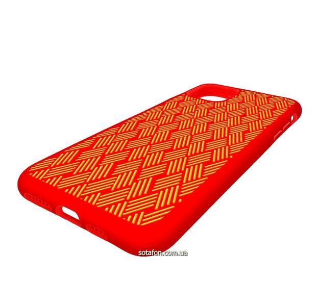 Чохол-накладка Silicone Weaving Case для iPhone 11 Pro Max Червоний 1012557 фото | SOTAFON