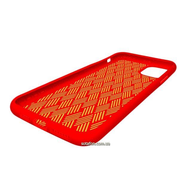 Чохол-накладка Silicone Weaving Case для iPhone 11 Pro Max Червоний 1012557 фото | SOTAFON