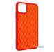 Чохол-накладка Silicone Weaving Case для iPhone 11 Pro Max Червоний 1012557 фото 4 | SOTAFON