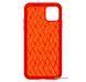 Чохол-накладка Silicone Weaving Case для iPhone 11 Pro Max Червоний 1012557 фото 2 | SOTAFON