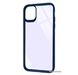 Чохол-накладка TPU+PC Colored Edge Case для iPhone 11 Синій 1001000396 фото 3