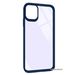 Чохол-накладка TPU+PC Colored Edge Case для iPhone 11 Синій 1001000396 фото 4