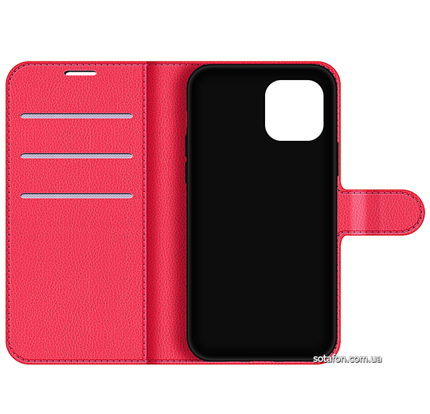 Чехол-книжка Litchie Wallet для iPhone 12 / 12 Pro Розовый 0088576312p фото | SOTAFON