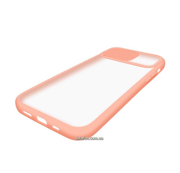 Чехол-накладка TPU+PC Camera Protect Matte Case для iPhone 12 / 12 Pro Розовый пісок 1001000335 фото