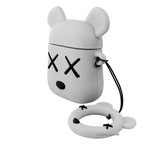 Чохол для навушників Kaws для AirPods 1 / 2 Сірий 0088576177p фото