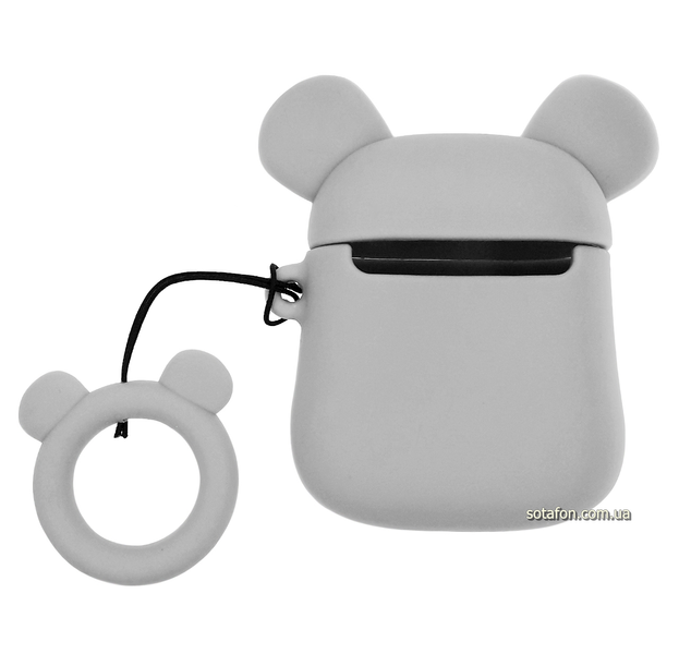 Чохол для навушників Kaws для AirPods 1 / 2 Сірий 0088576177p фото