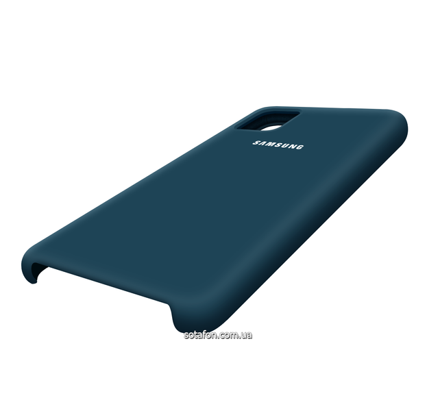 Чохол-накладка Silicone Cover (AA) для Samsung Galaxy A31 SM-A315F Темно-синій 0088576267p фото | SOTAFON
