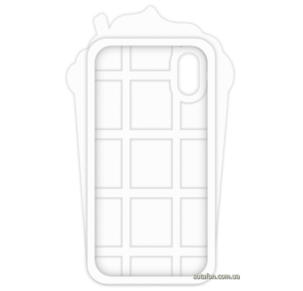 Чохол-накладка TPU 3D Starbucks Coffee Case для iPhone X / Xs Білий / Коричневий 0088576178p фото