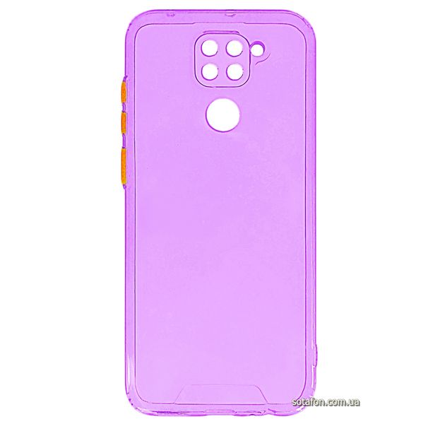 Чехол-накладка TPU Acid Color Case Xiaomi Redmi Note 9 Фиолетовый 1001000339 фото