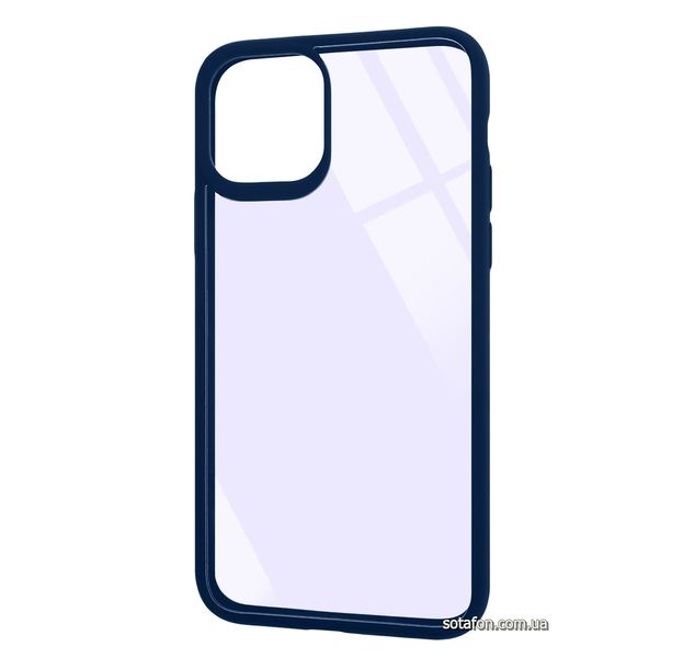 Чехол-накладка TPU+PC Colored Edge Case для iPhone 11 Pro Синий 1001000399 фото