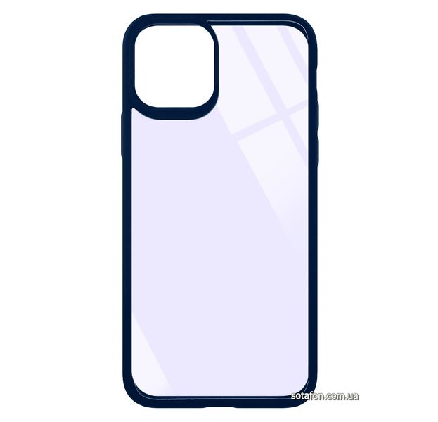 Чехол-накладка TPU+PC Colored Edge Case для iPhone 11 Pro Синий 1001000399 фото