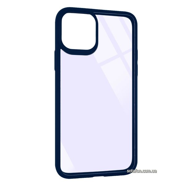 Чехол-накладка TPU+PC Colored Edge Case для iPhone 11 Pro Синий 1001000399 фото