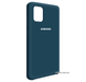 Чохол-накладка Silicone Cover (AA) для Samsung Galaxy A31 SM-A315F Темно-синій 0088576267p фото 4 | SOTAFON