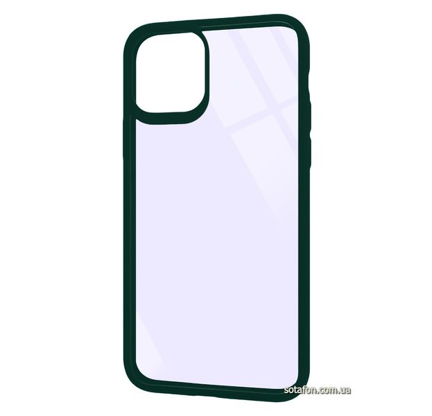 Чехол-накладка TPU+PC Colored Edge Case для iPhone 11 Pro Зеленый 1001000400 фото