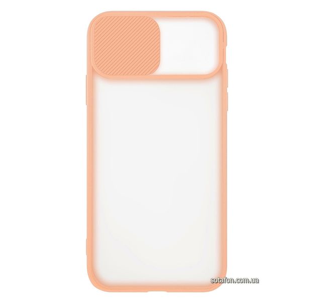 Чохол-накладка TPU+PC Camera Protect Matte Case для iPhone 11 (Рожевий пісок) 1001000308 фото