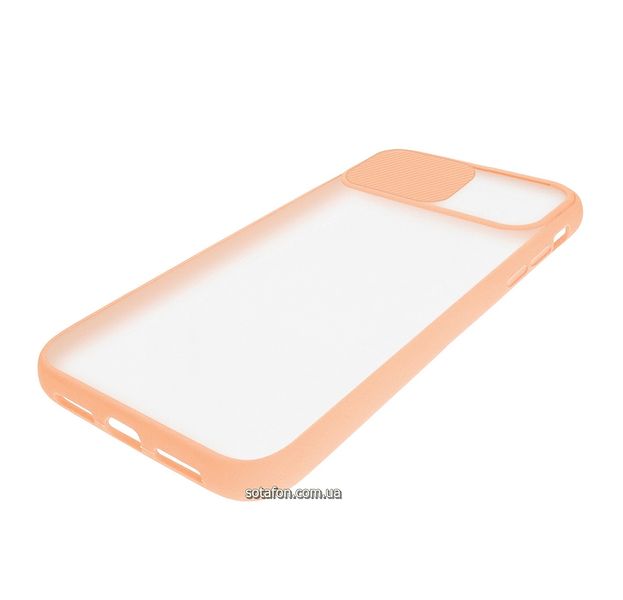 Чохол-накладка TPU+PC Camera Protect Matte Case для iPhone 11 (Рожевий пісок) 1001000308 фото