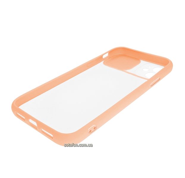 Чохол-накладка TPU+PC Camera Protect Matte Case для iPhone 11 (Рожевий пісок) 1001000308 фото