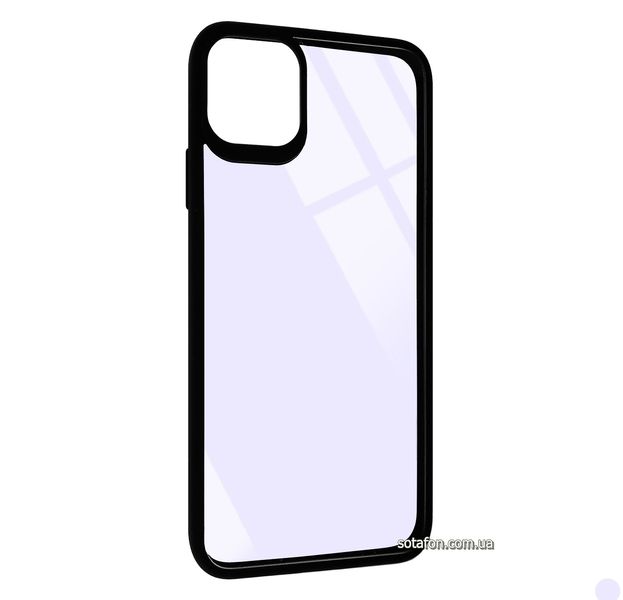 Чехол-накладка TPU+PC Colored Edge Case для iPhone 11 Pro Max Черный 1001000401 фото