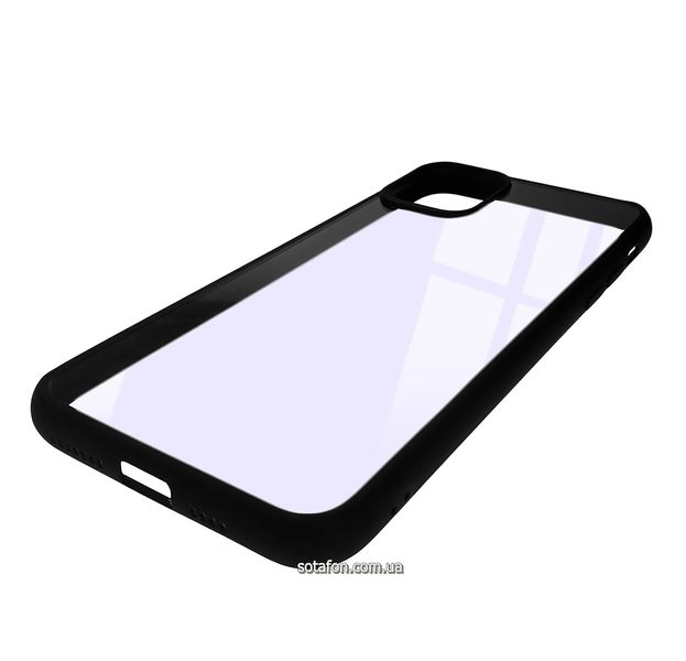 Чехол-накладка TPU+PC Colored Edge Case для iPhone 11 Pro Max Черный 1001000401 фото